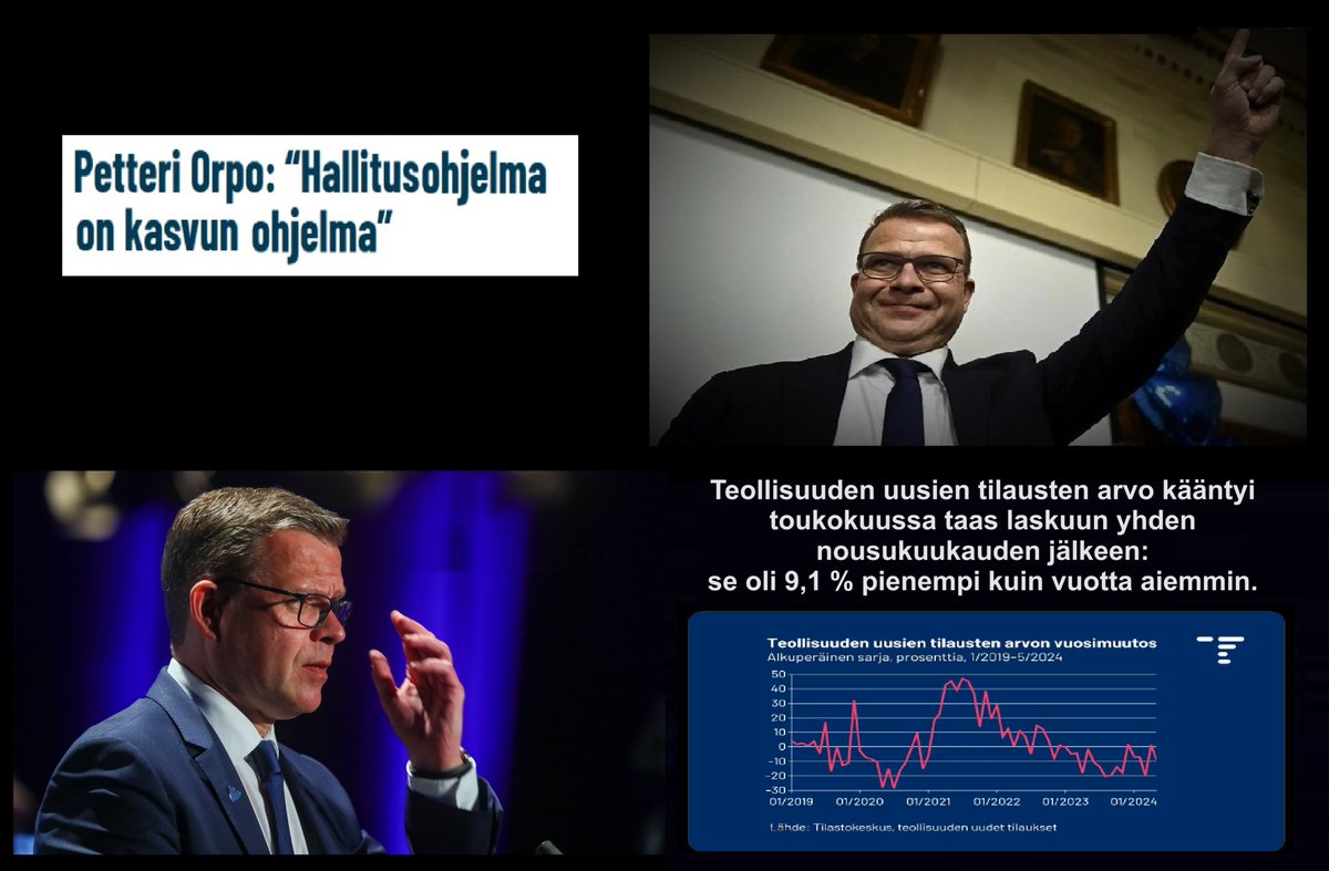 TomKeepIt's tweet photo. Antti Petterillä ei nyt mene hyvin.
Jos aivan suoraan puhutaan, niin Antti Petteriä voi kuvata sanoilla "surkea tussahdus".

#lapanen #epäonnistuja #surkea #tussahdus #teollisuus #tilastokeskus https://t.co/sESlc8Gw1W