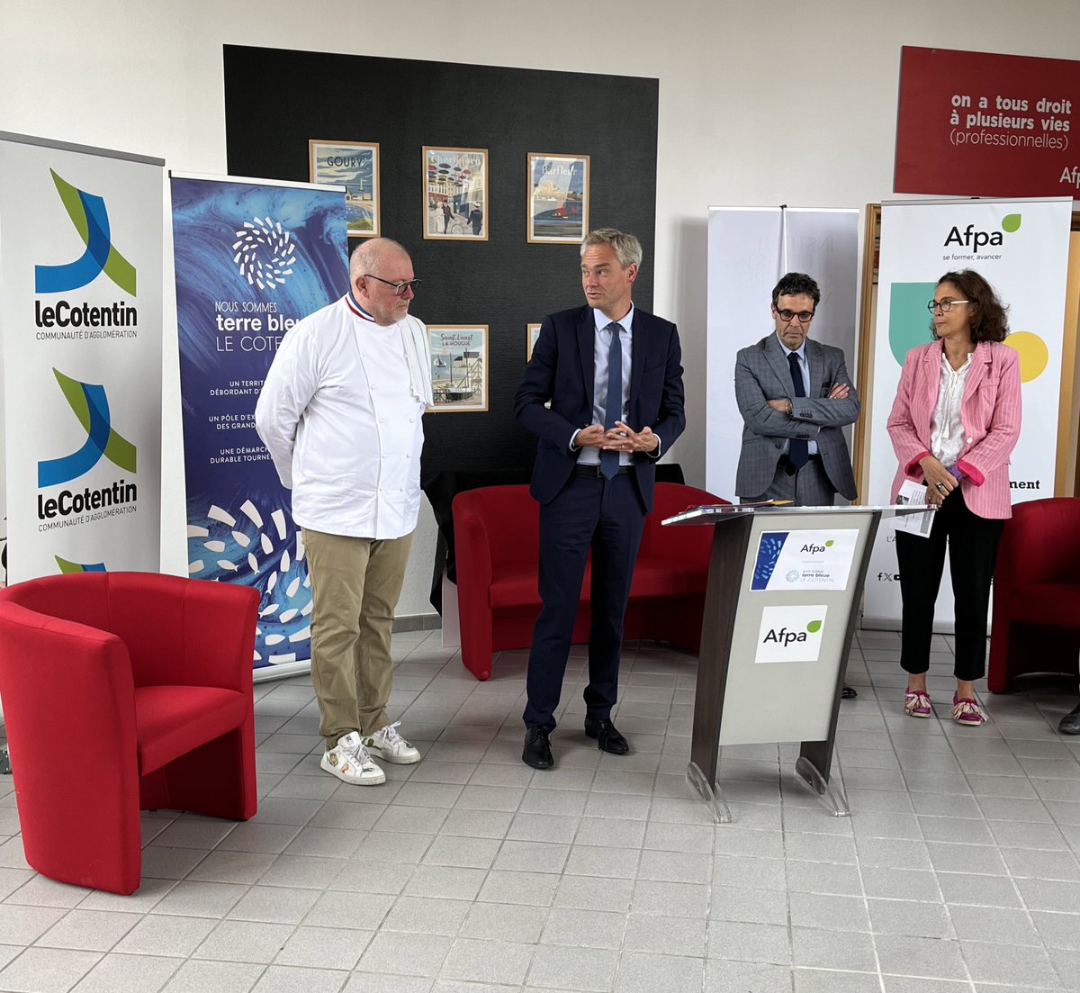 👩‍🍳À partir de 2026, 300 personnes seront formées au sein de l’Institut des Arts Culinaires Marins. De toute la France, les cuisiniers, les chefs ainsi que le grand public pourra venir se former à l’excellence de la #cuisine des produits normands de la mer. C’est un savoir faire