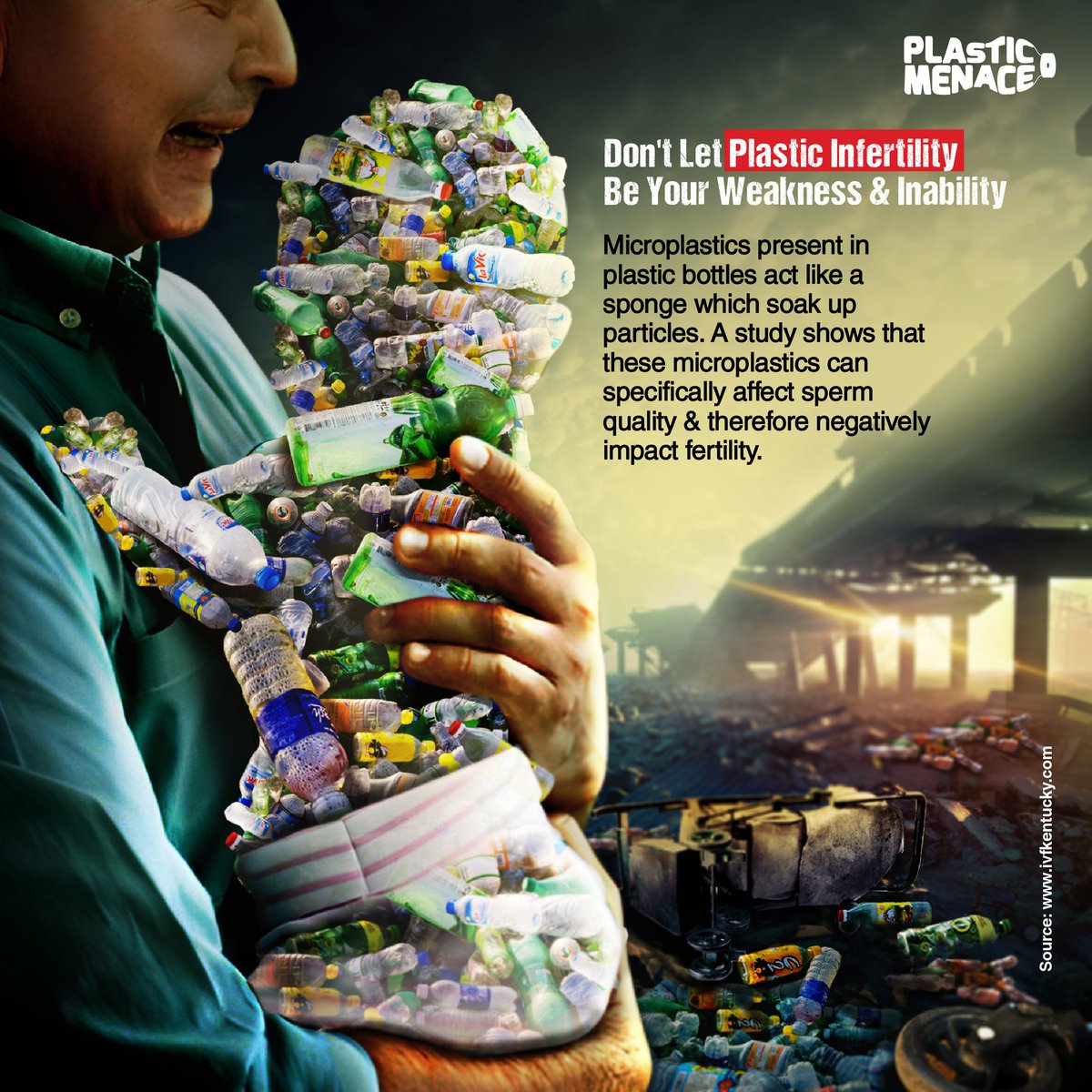 ashisa_chilika's tweet photo. Beware! Microplastics in plastic bottles act like sponges, absorbing harmful particles. Studies show these microplastics can degrade sperm quality, posing a significant threat to fertility.
#PlasticFreeJuly #plasticmachines #plasticpolution #endplasticpolution
#environment https://t.co/2M30fpUCWB