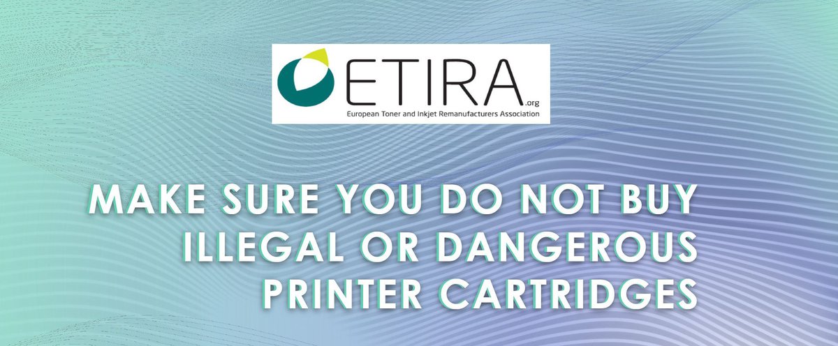 ETIRAEU's tweet photo. 🚨 Attention! Up to 1/3 of printer cartridges across the EU may be non-compliant, causing 420,000 tons of e-waste annually? Use remanufactured OEM cartridges to stay compliant, save costs, and protect the environment. #Compliance #REACH #WEEE 
🔗 Read the Article https://t.co/JTyXDnVbOl