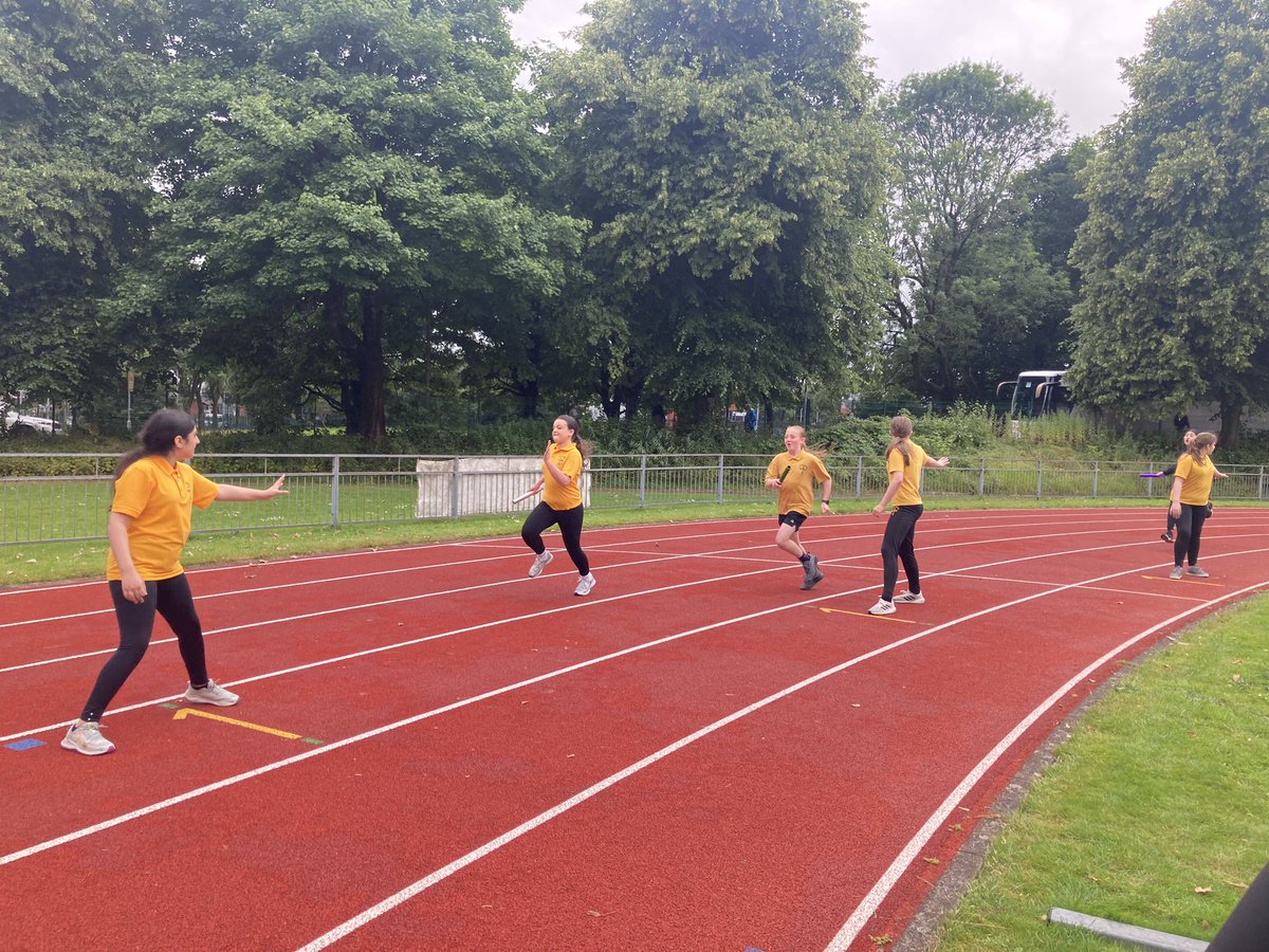 StMonicasPE's tweet photo. Sports day 2024. Great performances from all our pupils so far https://t.co/BkkPtIp1YI