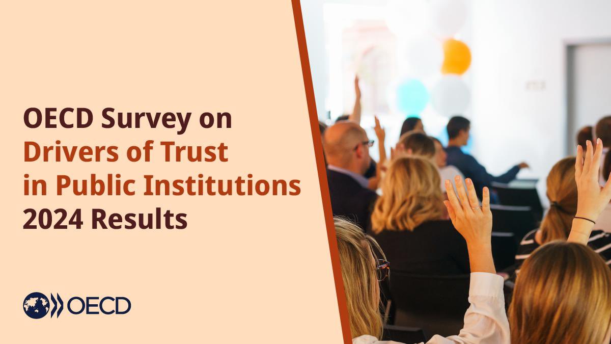 MathiasCormann's tweet image. Pleased to launch our #OECDTrustSurvey with @EPilichowski today. 

The results of this latest edition of our Trust Survey shows citizens’ want a greater voice in decision making to ensure it is fair, evidence-based, accountable &amp;amp; clearly communicated.

➡️ oe.cd/5D0