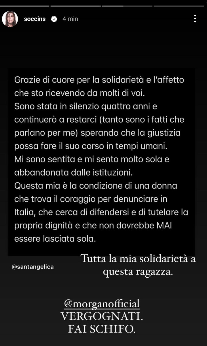 AleManss8's tweet photo. Clara♥️

L'ha anche taggato, perché non si deve avere paura, brava. 
È bello vedere questo rumore. Spero che qualcosa cambi davvero. https://t.co/3Z52eHyOP7
