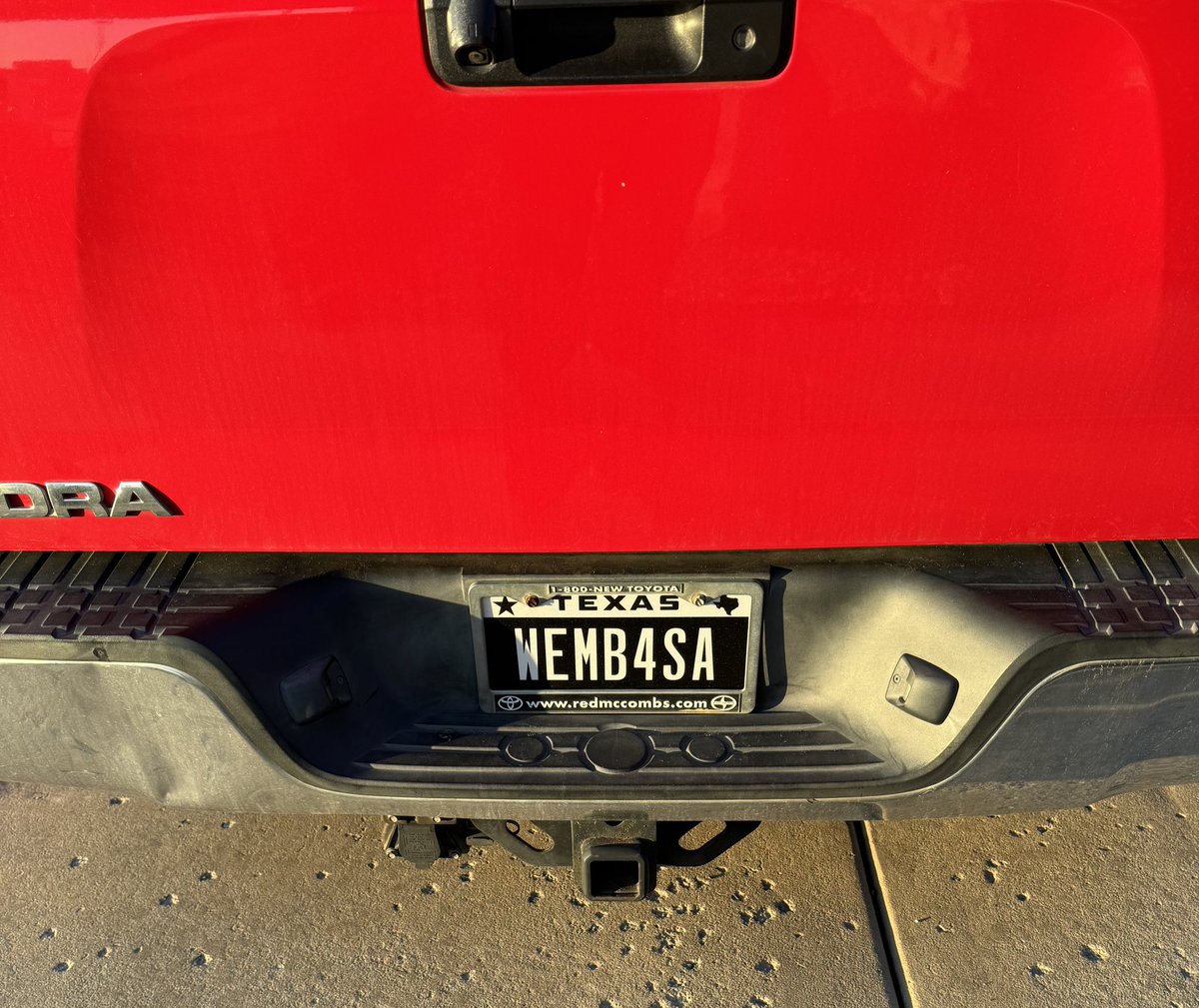 Chfmike's tweet photo. @ChrisDuel it’s a sad day. I moved back to OKC last October and now it’s time to retag my truck. 

I do however still listen to y’all almost every morning. https://t.co/Ub2DeQCsK8