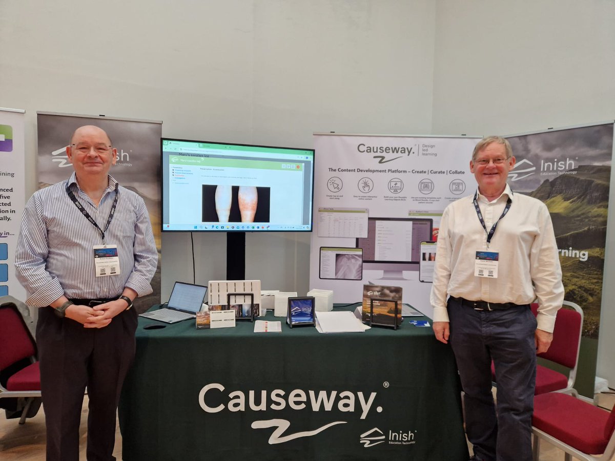 Our Directors Kieran and Robert manning the stand at #ASME 2024 in Warwick, come and say Hi!

#MedEd #MedicalEducation #elearning #innovation