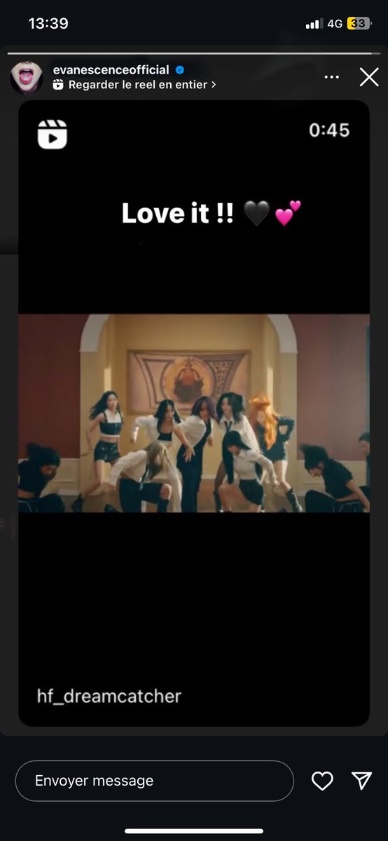 EVANESCENCE JUST SHARED DREAMCATCHER JUSTICE MV IN THEIR IG STORY 🔥😭

 JUSTICE FOR DREAMCATCHER
#VirtuouS_Dreamcatcher  #드림캐쳐  #JUSTICE #Dreamcatcher 
<a href="/hf_dreamcatcher/">드림캐쳐 Dreamcatcher</a>