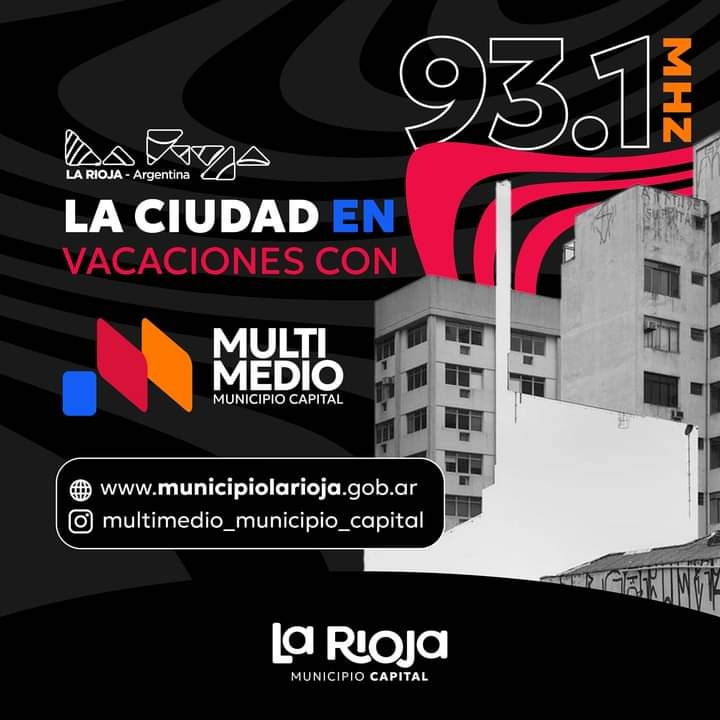 RadioMuni931's tweet photo. ¡Ya comenzó #QueBuenaOnda por el Multi! Poné 93.1 y disfrutá de la mejor compañia📻📺🎶
➡️Compartimos la información de actualidad📰 y te contamos todas las opciones para hacer en nuestra ciudad y en toda la provincia 🎙️
#QueBuenaOnda #ElMulti #EnVacaciones #Miercoles https://t.co/UotBGsF5F3
