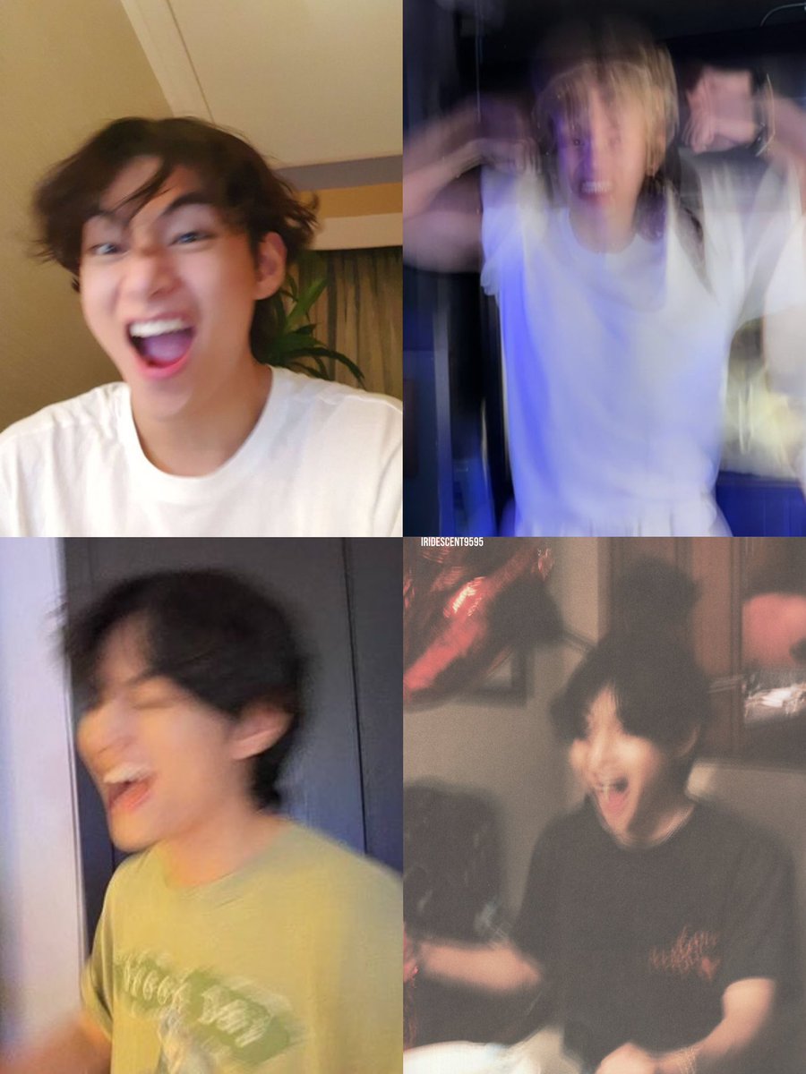 sevenrchive's tweet photo. this genre of blurry happy taehyung pics 🥺🤍 https://t.co/cmh6gI5ooz