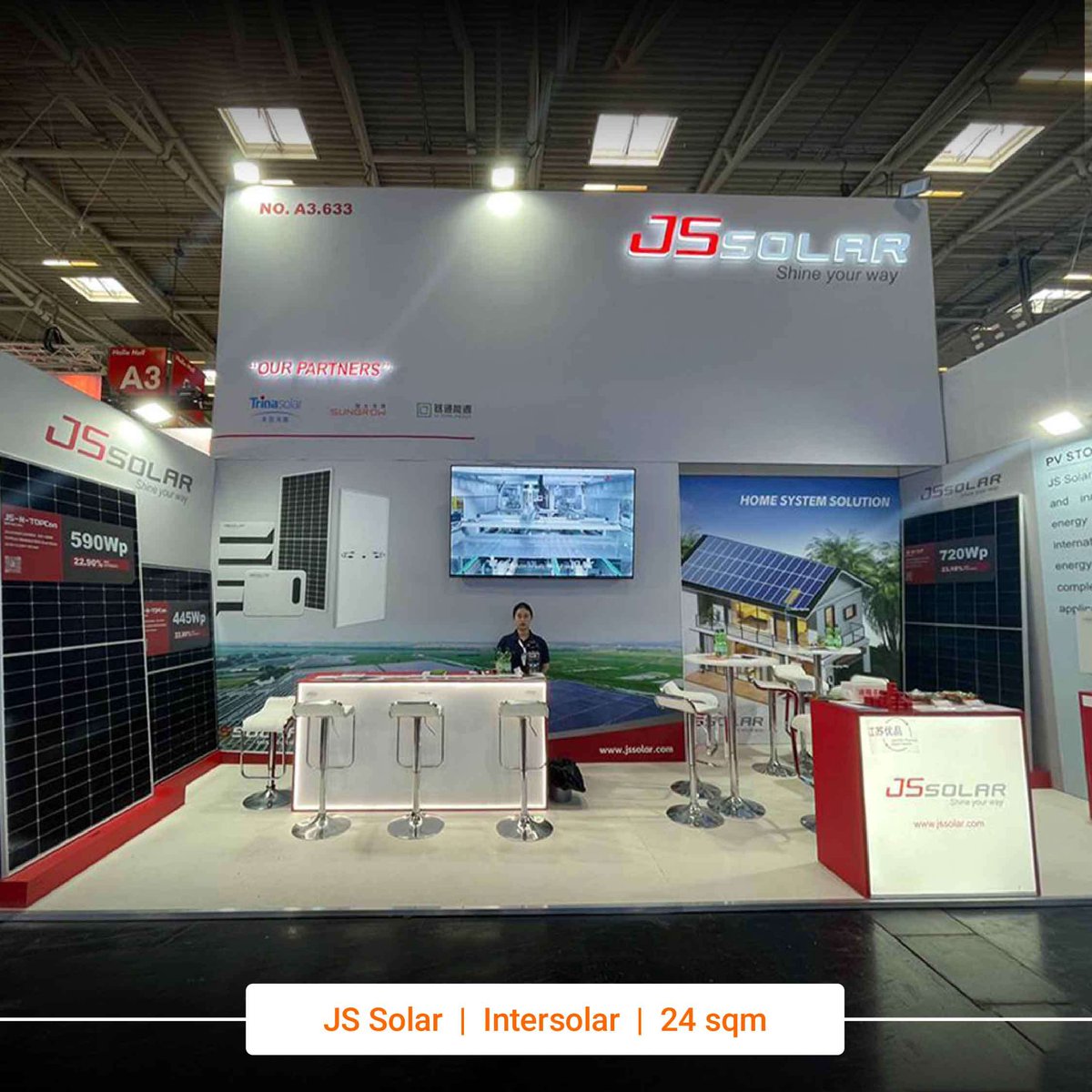 sensations_ww's tweet image. We’re grateful for the trust and support of our esteemed clients, which led to the successful execution of projects at key Exhibitions like PRS 2024, Money 2020, Intersolar 2024, and the Battery show 2024. 

#ExhibitionStand #StandDesign #StandBuilder #BoothBuilder #workprofile