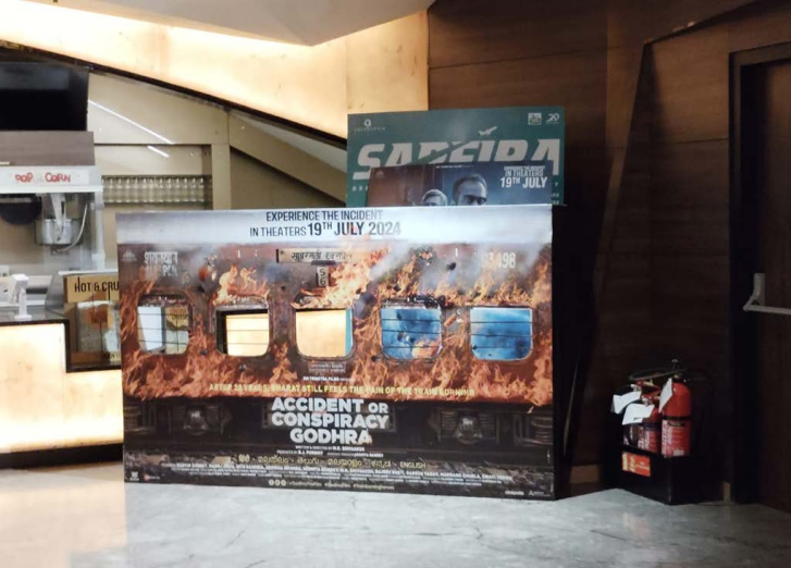 Mkshivaaksh's tweet photo. The Godhra train poster is taking over!✨ Be sure to catch this highly anticipated film in theaters starting July 19th. Don't miss out! #GodhraFilm #July19 #MustWatch @IndiaCinepolis 
#UnityOneMall
#DLFAvenueMall
#SelectCityWalk
#DLFCityCenterMall
@TheBJpurohit @RanvirShorey  @namdev_aks9835  @actormanojjoshi