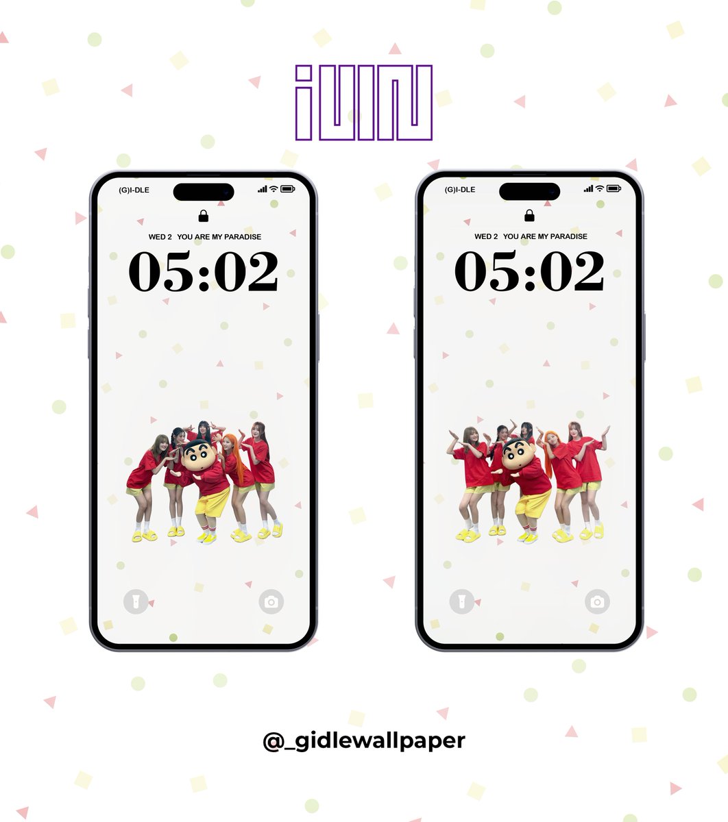 _gidlewallpaper's tweet photo. @G_I_DLE📱’s Wallpaper : (𝐆)𝐈-𝐃𝐋𝐄 𝐗 𝐂𝐫𝐚𝐲𝐨𝐧 𝐒𝐡𝐢𝐧-𝐜𝐡𝐚𝐧  

A thread:  

https://t.co/YE4lKce6uf

#여자아이들 #아이들 #GIDLE #I_SWAY #클락션 #Klaxon #GIDLE_Klaxon #짱구 https://t.co/X6BcDhz4Pz