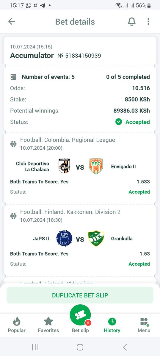 Master45b's tweet photo. Bet of the day ✅

Stake 1000+ 

Booking code 👉 HMLBD

Guza link👉 https://t.co/nvD9x9rK7J

Promocode 📲 Master45 https://t.co/WPYVZsjdSH