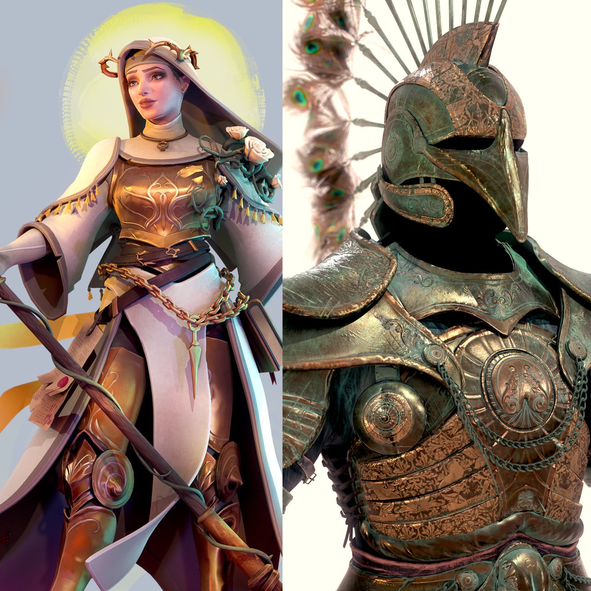 Evanylaaa's tweet photo. A bit late but happy #PortfolioDay !

I'm Eva from 🇩🇪 and I'm a freelance 3D character artist! If you'd like to commission me feel free to DM me! 👽 I like to do both stylized and realism, a lot under NDA at the moment ✨ https://t.co/vCdx12O8L0