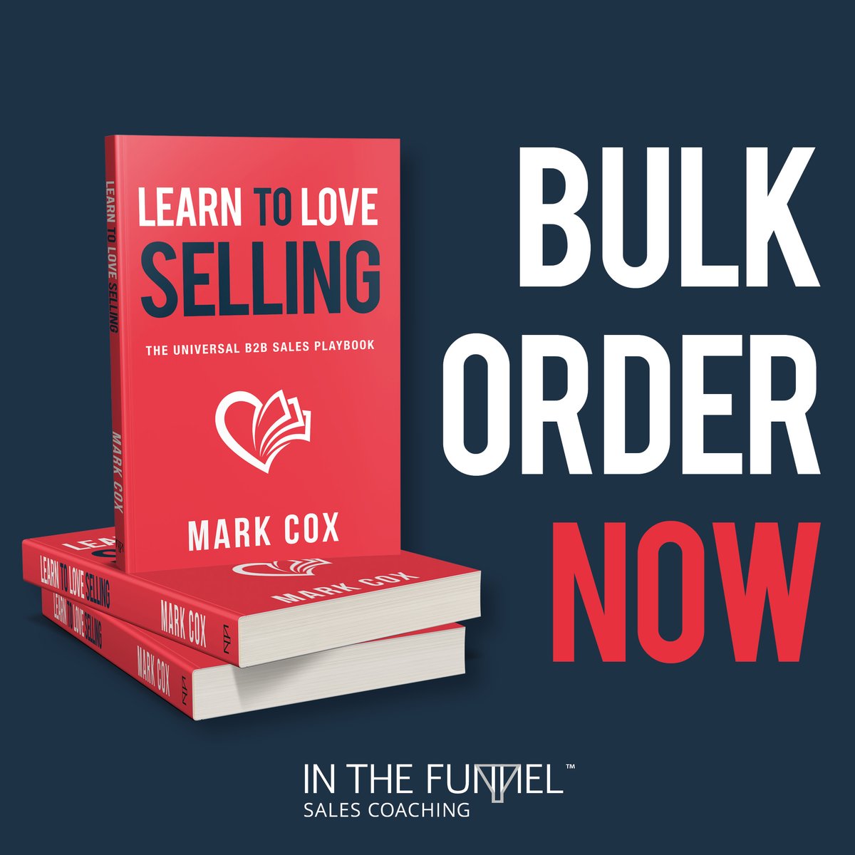 IntheFunnel's tweet photo. Thoughts below from Dr. Philip Squire - Best Selling Author of 'Selling Transformed" 

"This book is everything you would want in a sales playbook, It’s practical, pragmatic, and precise."

Pre-order in bulk here
https://t.co/mGCMjAoOqc https://t.co/xjI15Pmfe8