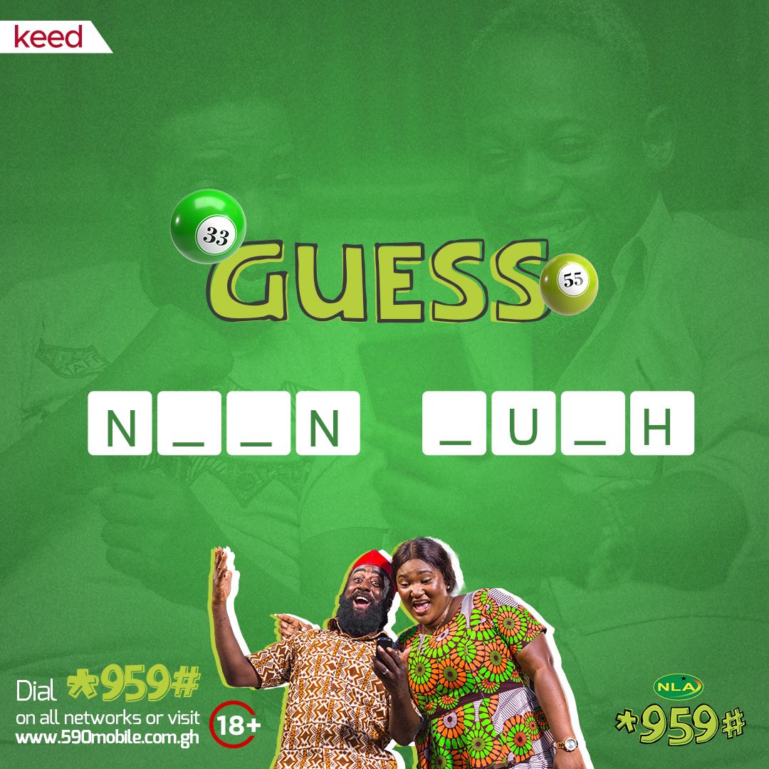 NLA590mobile's tweet photo. Your clue?🤭

One of our draws that run from morning till noon.

.
.
.
.
.
.
#MoneyChangesPeople #MoneyChanges #590mobile #keed https://t.co/9bwVyN4B9i