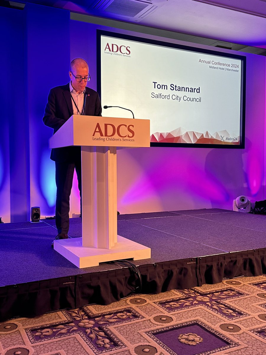 #adcs24 thought provoking presentation from Tom Stannard starts the <a href="/ADCStweets/">🌈Updates from ADCS</a> conference