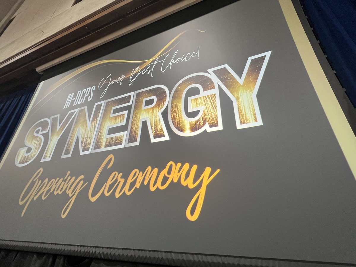 MDCPS_HCMChief's tweet photo. It’s #SYNERGY @ MDCPS!! https://t.co/6VAv1pk3LD