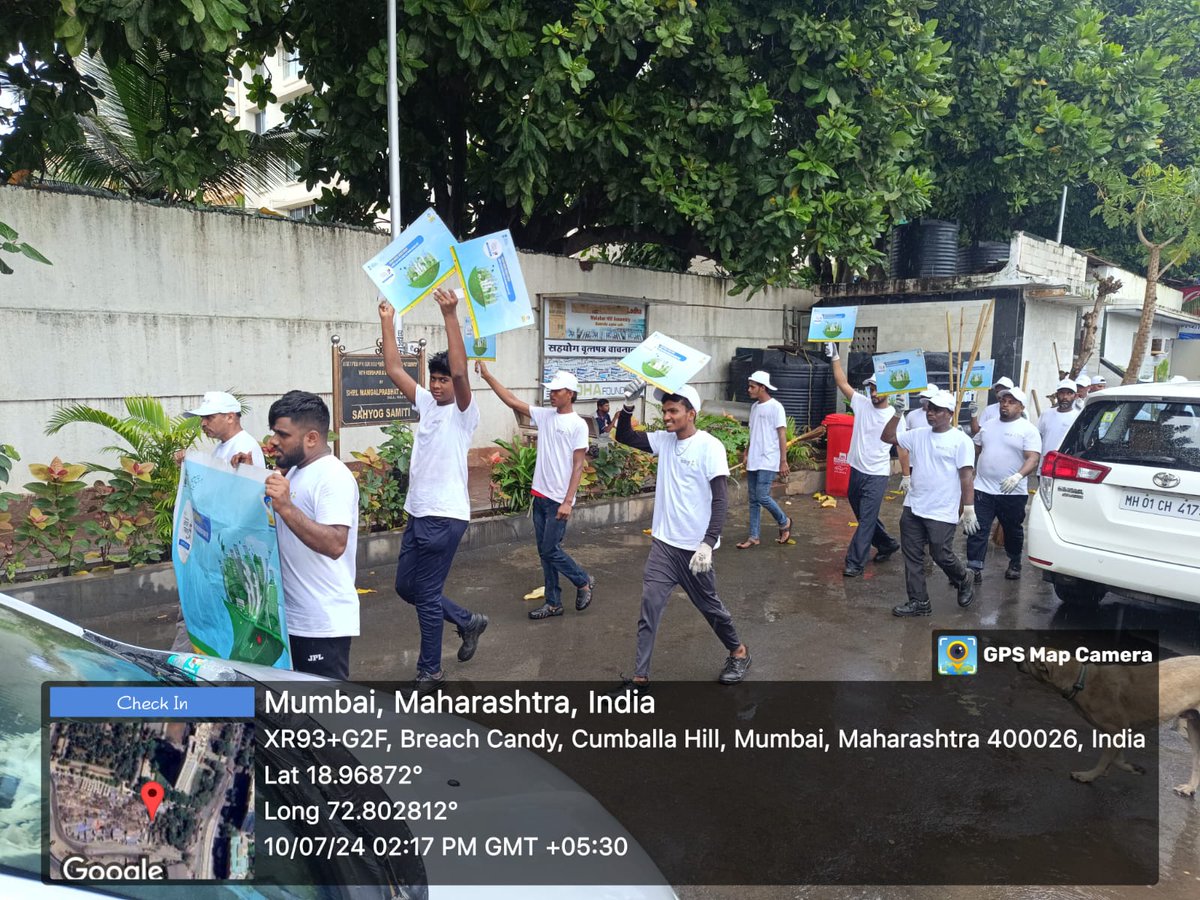 SlcMaharashtra's tweet photo. As part of Swachhata Pakhwada 2024, SLC Maharashtra has conducted Hygiene Kit Distribution &amp; Walkathon  at Amarsons Garden #BPCL #SwachhataPakhwada #swachhatapakhwada2024 https://t.co/UJjexQMX8W