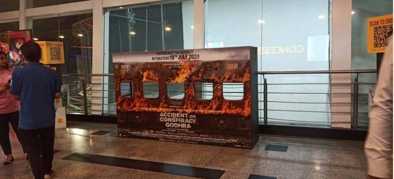 Mkshivaaksh's tweet photo. The Godhra train poster is taking over!✨ Be sure to catch this highly anticipated film in theaters starting July 19th. Don't miss out! #GodhraFilm #July19 #MustWatch @IndiaCinepolis 
#UnityOneMall
#DLFAvenueMall
#SelectCityWalk
#DLFCityCenterMall
@TheBJpurohit @RanvirShorey  @namdev_aks9835  @actormanojjoshi