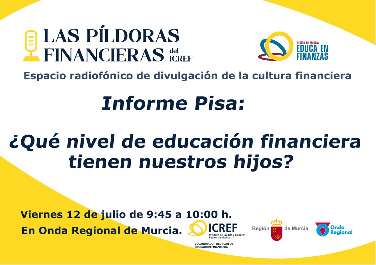 Instituto de Crédito y Finanzas Región de Murcia tweet media