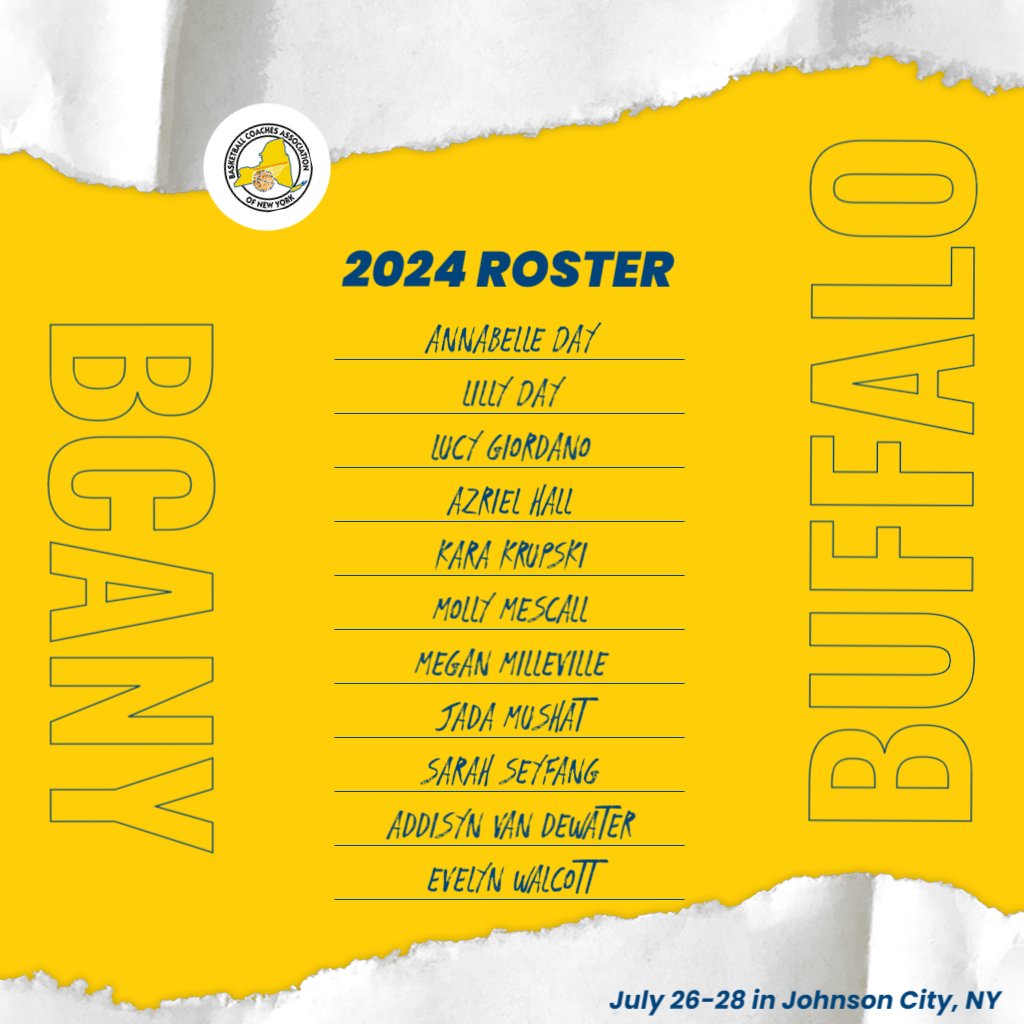 Nate Beutel (@coachbeutel) on Twitter photo 2024 Buffalo girls 🏀 squad that will compete at <a href="/BCANY1/">BCANY</a> Summer Hoops Fest July 26-28 in Johnson City, NY!
<a href="/AnnabelleDay_3/">Annabelle Day</a>
<a href="/LillyDay2028/">Lilly Day</a>
<a href="/LucyGiordano10/">Lucy Giordano</a>
<a href="/Azrielhall04/">Azriel</a>
<a href="/KaraKrupski26/">Kara Krupski</a>
<a href="/mollymescall1/">molly</a>
<a href="/meganmilleville/">Megan</a>
<a href="/Jada_Mushat/">Jada Mushat</a>
<a href="/sarah_seyfang/">Sarah Seyfang</a>
<a href="/addisyn_v/">ADDY</a>
<a href="/EvieWalcott_25/">Evelyn Walcott</a> 2024 Buffalo girls 🏀 squad that will compete at <a href="/BCANY1/">BCANY</a> Summer Hoops Fest July 26-28 in Johnson City, NY!
<a href="/AnnabelleDay_3/">Annabelle Day</a>
<a href="/LillyDay2028/">Lilly Day</a>
<a href="/LucyGiordano10/">Lucy Giordano</a>
<a href="/Azrielhall04/">Azriel</a>
<a href="/KaraKrupski26/">Kara Krupski</a>
<a href="/mollymescall1/">molly</a>
<a href="/meganmilleville/">Megan</a>
<a href="/Jada_Mushat/">Jada Mushat</a>
<a href="/sarah_seyfang/">Sarah Seyfang</a>
<a href="/addisyn_v/">ADDY</a>
<a href="/EvieWalcott_25/">Evelyn Walcott</a>