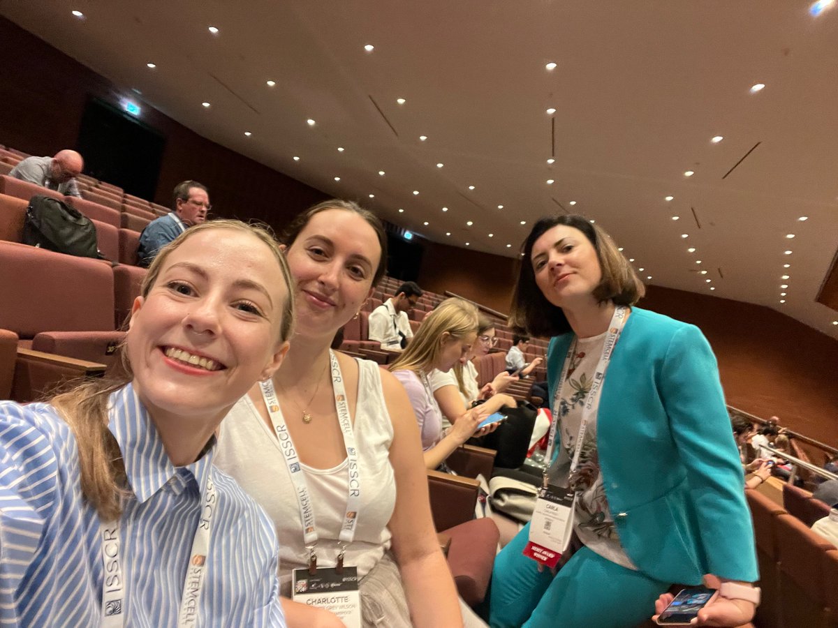 The Vallier Lab ready for #ISSCR2024