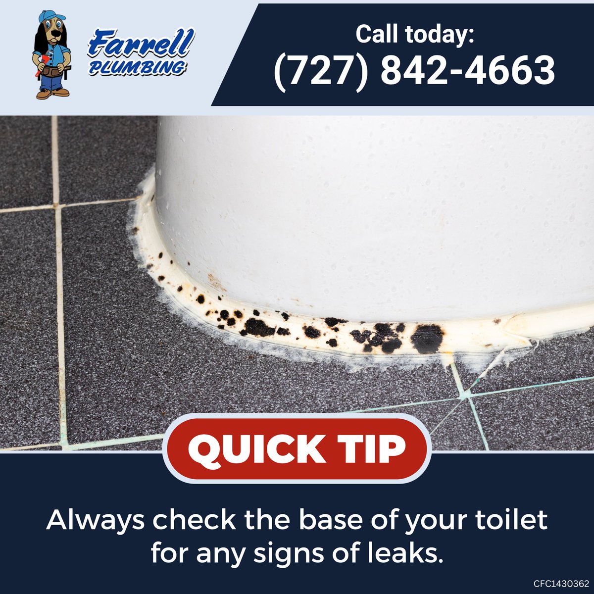 GoTeamFarrell's tweet image. 🚽 Quick Tip: Check Your Toilet Base for Leaks! 🚰

It's essential to regularly inspect the base of your toilet for any signs of leaks. Even a small leak can lead to significant water damage over time. Keep an eye out for water pooling around the base or any d...