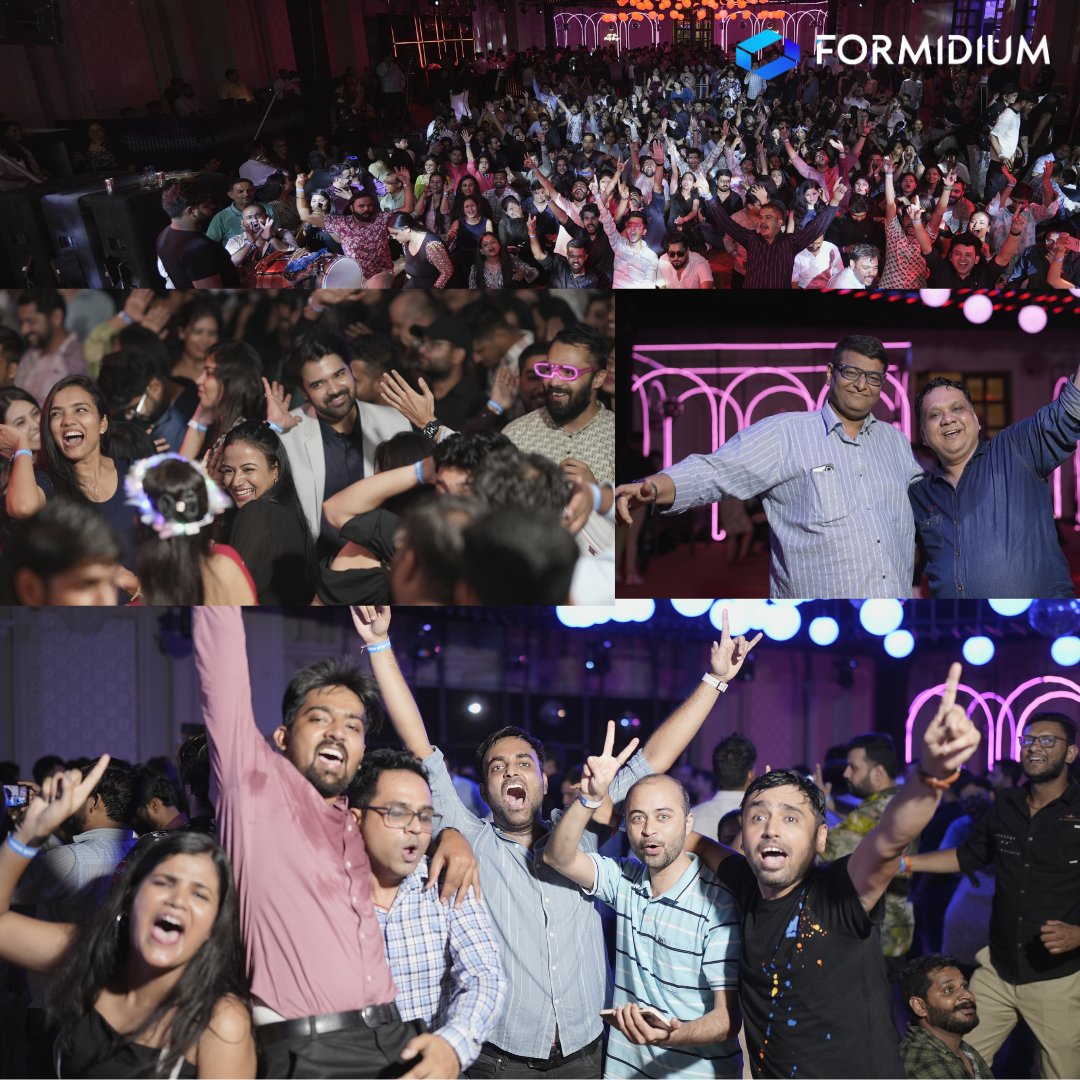 Formidium's tweet image. Reflecting on cherished moments from our 8th Foundation Day celebration! 🎉

#FoundationDay #Team #formidium