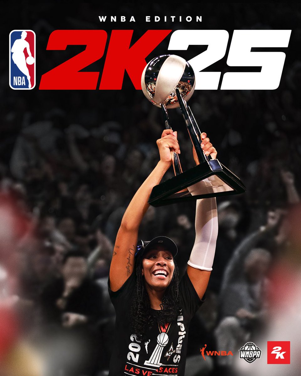 All she does is win 🤩

<a href="/_ajawilson22/">A'ja Wilson</a> is your <a href="/WNBA/">WNBA</a> Edition cover star!

Follow <a href="/NBA2K/">NBA 2K</a> and pre-order today! #BallOverEverything