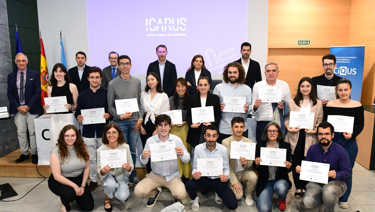 🥇Premio á viabilidade técnica e económica dunha vintena de teses de doutoramento e traballos académicos!

O Programa Ícarus, promovido pola <a href="/avte_usc/">AvteUSC</a>, entregou os seus galardóns nun acto no <a href="/ciqususc/">CiQUS</a> 

🗞️usc.gal/gl/xornal/nova…