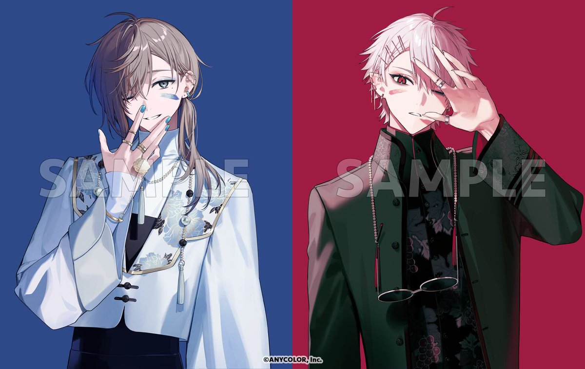 ChroNoiR × iCouleurコラボのビジュアルを担当させていただきました