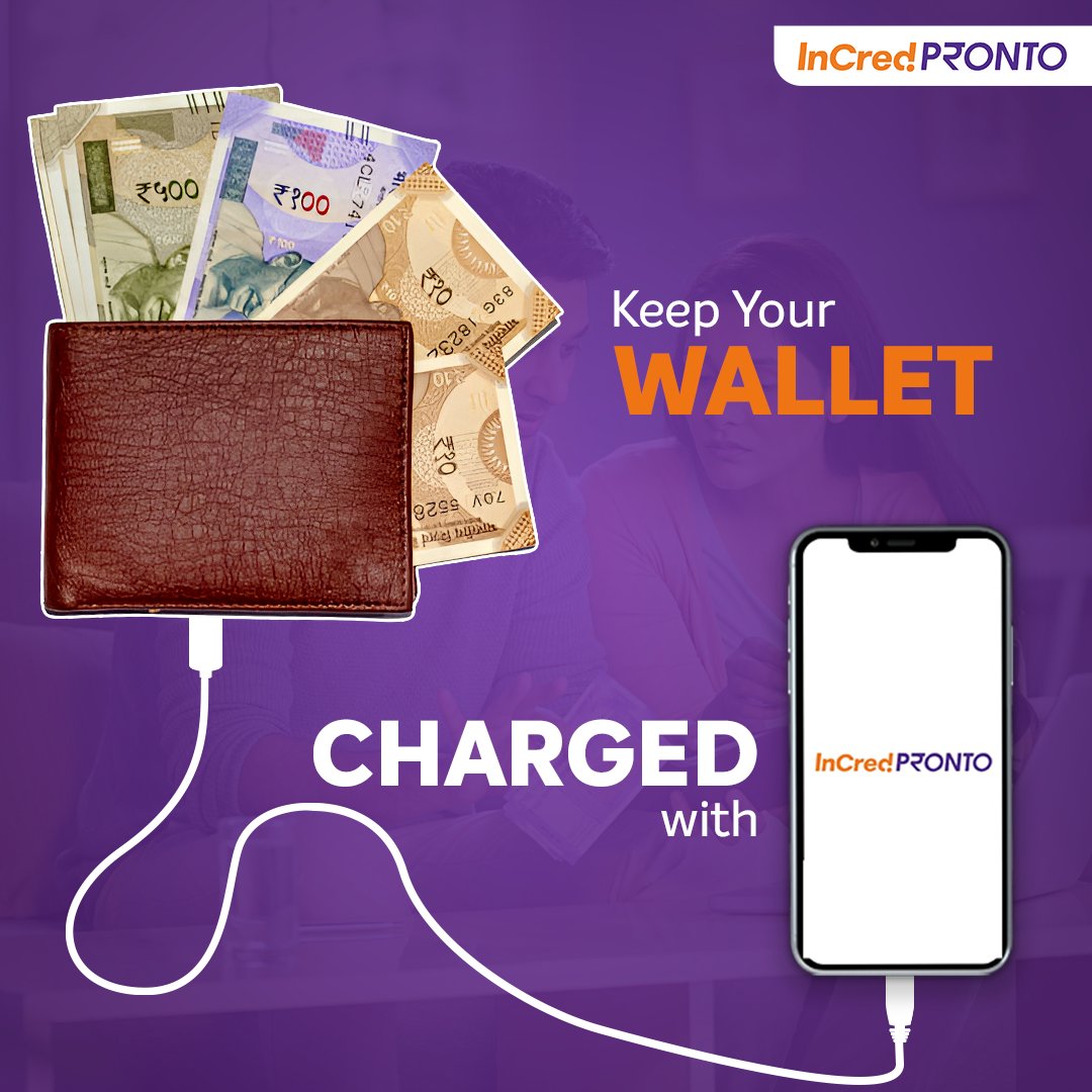 IncredPronto's tweet photo. Don't let your financial battery run out and practice systematic planning with InCred Pronto.

To know more- https://t.co/3TNRMd0gmd

#InCred #InCredPronto #PersonalLoans #Loans #Finanicialwellness #FinancialFreedom #BorrowWisely #LoanDeals #PersonalLoanFinance #SmartFinance https://t.co/2J8PVyl6KP