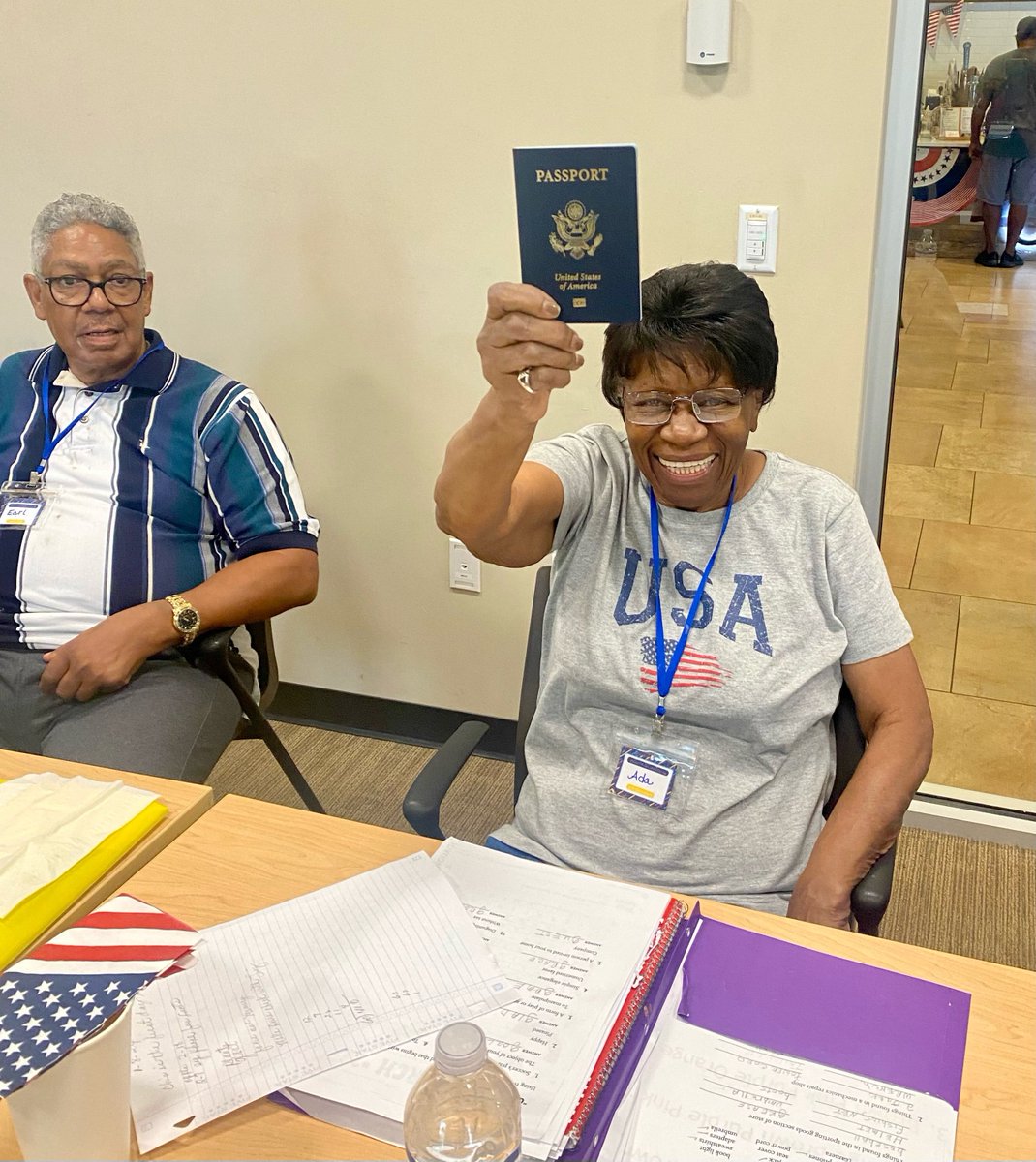 RitaForFlorida's tweet photo. Congrats to Ms. Ada! She needed a passport quicku so a constituent reached out to us. We were able to connect her to @repmaxwellfrost office and they got to work to get her passport.
Appreciate all the team members who got this done!
#reprita
#ritaforflorida
#showingup https://t.co/SKsRpBXyGP
