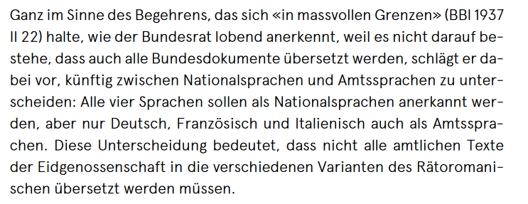 swissvotes's tweet photo. 91,6% der 🇨🇭Stimmenden sagten 1938 Ja zur Landessprache #Rätoromanisch. Im Kontext der geistigen Landesverteidigung gabs zur Vorlage, die «nichts kostete», den vierthöchsten Ja-Anteil je.

O-Töne und Hintergründe dazu:

📻@SRF https://t.co/2CTuZmV9bV 

📃https://t.co/8Lw9NfXRhB https://t.co/01RbtO0Jqc