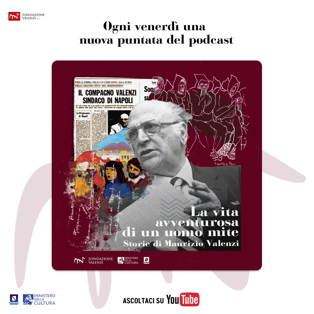 Fond_Valenzi's tweet photo. Il podcast 𝗟𝗮 𝘃𝗶𝘁𝗮 𝗮𝘃𝘃𝗲𝗻𝘁𝘂𝗿𝗼𝘀𝗮 𝗱𝗶 𝘂𝗻 𝘂𝗼𝗺𝗼 𝗺𝗶𝘁𝗲.𝗦𝘁𝗼𝗿𝗶𝗲 𝗱𝗶 𝗠𝗮𝘂𝗿𝗶𝘇𝗶𝗼 𝗩𝗮𝗹𝗲𝗻𝘇𝗶 da oggi è disponibile anche su #YouTube!

📷Per ascoltare su YouTube: https://t.co/Cue6Aw7Lqa

📷 Ogni venerdì sarà disponibile una nuova puntata! https://t.co/D7kSBaXcrc