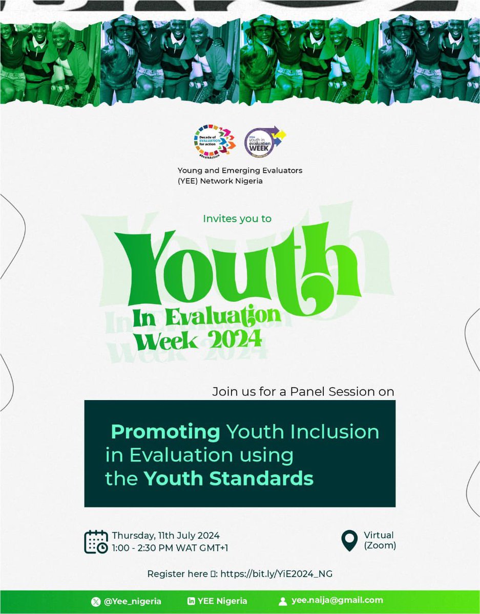 Yee_Nigeria's tweet photo. 🗣️ MAIL ALERT!

Check your emails! 

We have an important message

💡Only for registered participants_ 

📍If you haven't, register Now!

🔗:https://t.co/2KJJp6RWxQ

Don’t miss out on any updates!

#Evalyouth
#Youthinevaluation
#YEENigeria https://t.co/WMRRqVrI8z