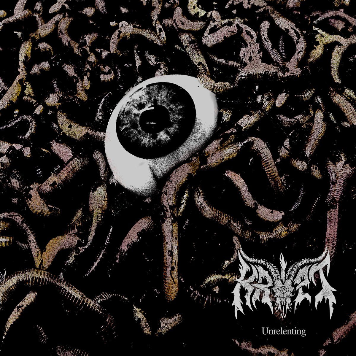 KryptGA's tweet photo. UNRELENTING OUT NOW! 

Pre-orders for our upcoming EP “Great Spawn Of The Worms Of The Earth” are now live on Cassette and CD, link in our bio. Snag one ASAP. 🫡 https://t.co/TLa9Z1oBuc
