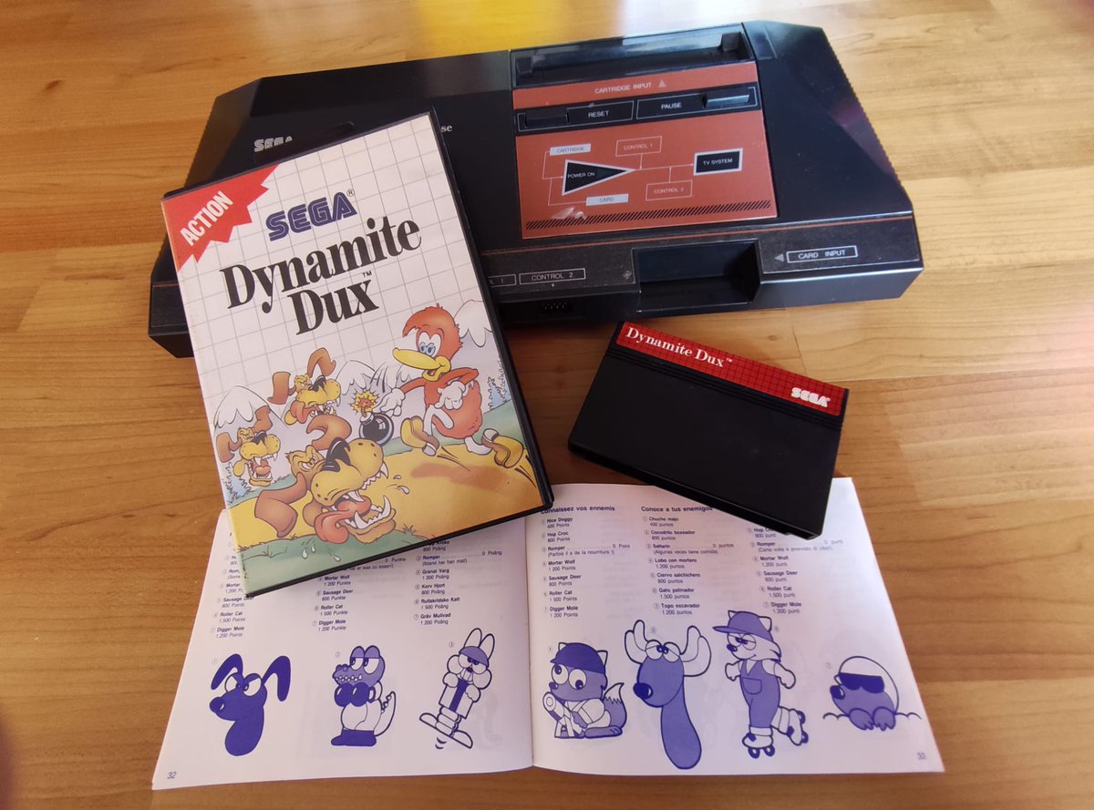jojo073jose's tweet image. ##sega #mastersystem #dynamitedux