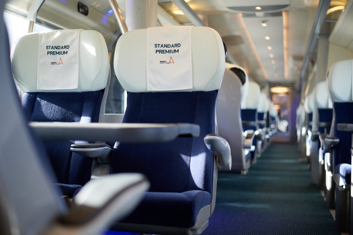 AvantiWestCoast's tweet photo. Roomier seats ✅
Guaranteed table ✅
Charging units at every seat ✅
Take your summer travel to the next level with Standard Premium.  

Book your journey👉 https://t.co/FoyUuWjxQg https://t.co/A4g6RhQFxn