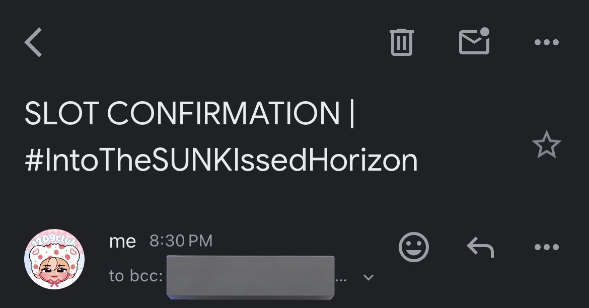 Hello! For onsite attendees of our SunKi CSE, we have already sent the slot confirmation via email. Kindly check your inbox/spam.

Please let us know if you submitted the form but haven't received an email. Thank you!

#IntoTheSUNKIssedHorizon 🌻🍃