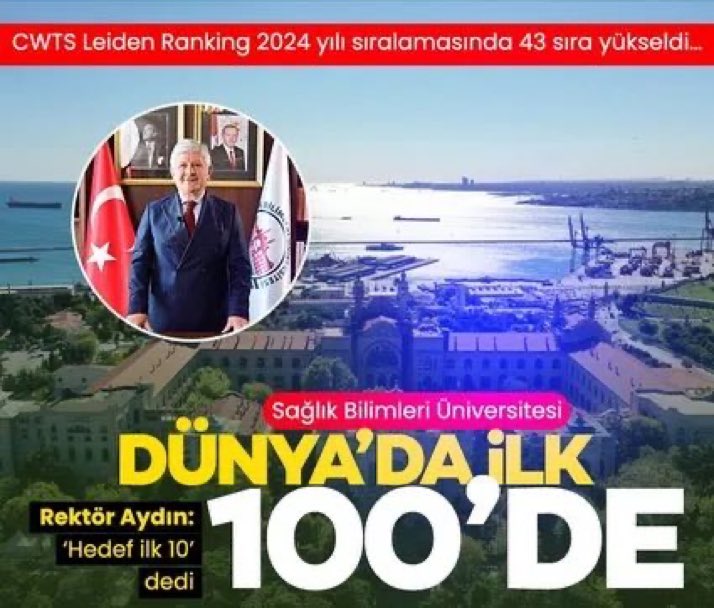 onerguner's tweet photo. Sağlık Bilimleri Üniversitemizin 8 yıl gibi kısa zamandaki olağanüstü gayretinin tüm dünyaya yansıyan haklı gururu… https://t.co/Z4zMITbUMq