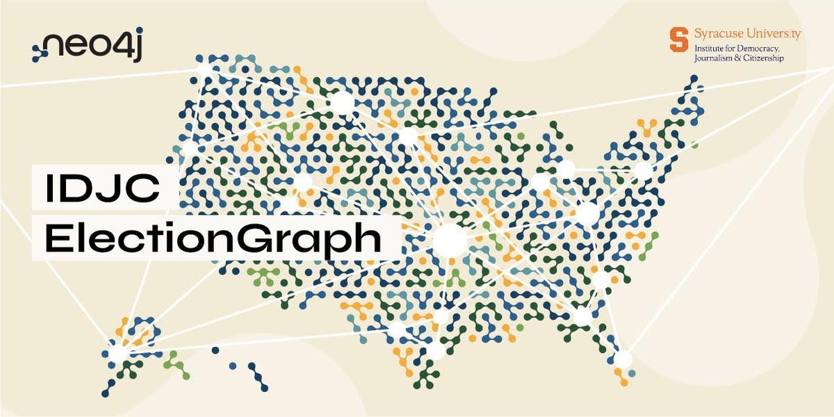 neo4j's tweet photo. The second report is out!! @SyracuseU's Institute for Democracy, Journalism and Citizenship has just released a second report on misinformation campaigns during this year’s US #Elections! 
How? With #Neo4j.👇 
https://t.co/78LUwO4zJp

#IDJC #ElectionGraph #Knowledgegraphs https://t.co/VBPjRq52bt
