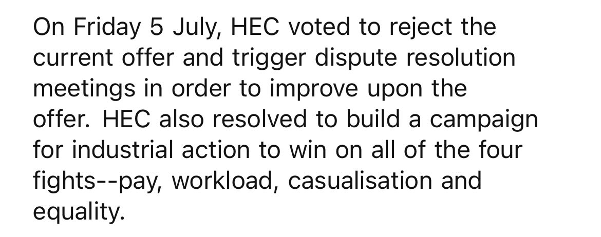 I have to say, as someone who works in one of the numerous universities that are currently making the transition from voluntary redundancy schemes to compulsory redundancies, I find the most recent communication from UCU on pay bargaining to be somewhat wide of the mark