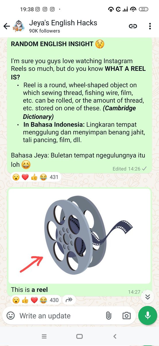Jeya • English Hacks tweet media