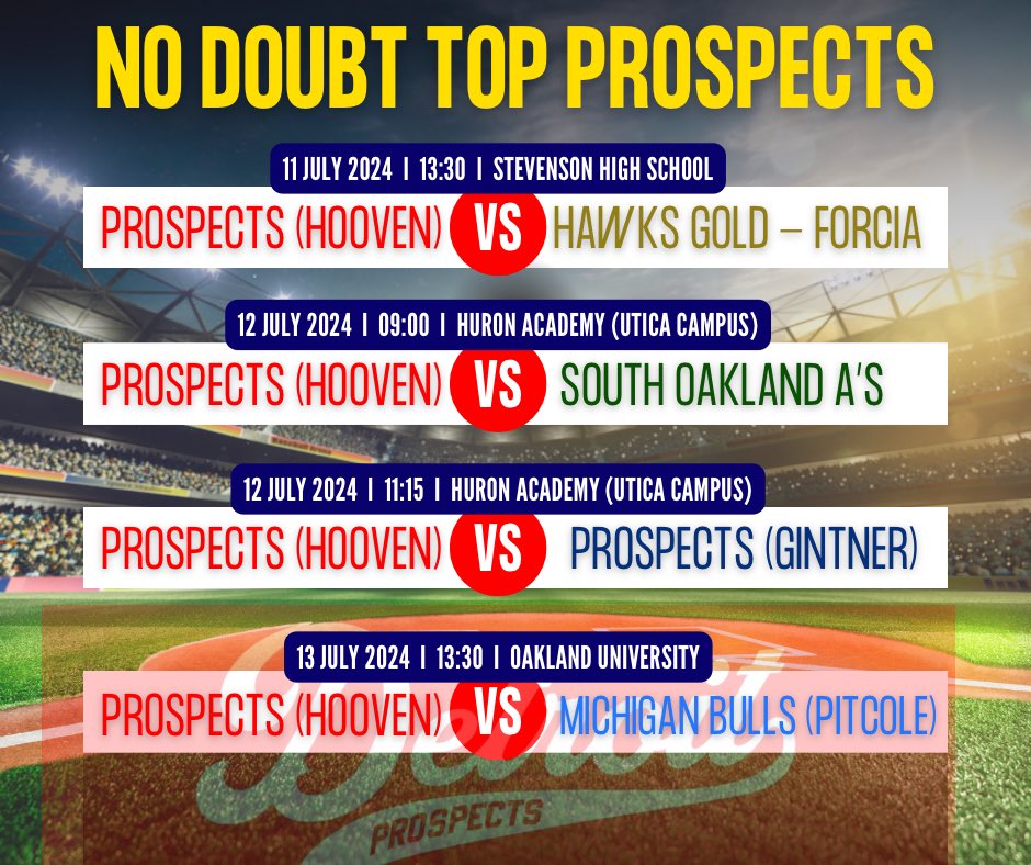 Andrew R. Hooven (@coachhooven) on Twitter photo <a href="/ND_Showcases/">No Doubt Showcase Camps</a> Top Prospects <a href="/OUBaseballClub/">Oakland University Club Baseball</a> Schedule. <a href="/ProspectsRice/">Detroit Prospects</a> <a href="/ND_Showcases/">No Doubt Showcase Camps</a> Top Prospects <a href="/OUBaseballClub/">Oakland University Club Baseball</a> Schedule. <a href="/ProspectsRice/">Detroit Prospects</a>