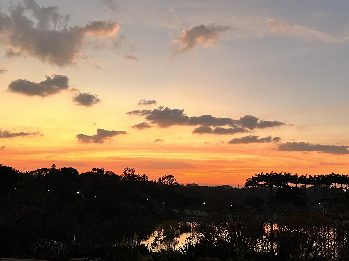 CoreNavjot's tweet image. Bangalore skies having a moment! 
#bengaluru