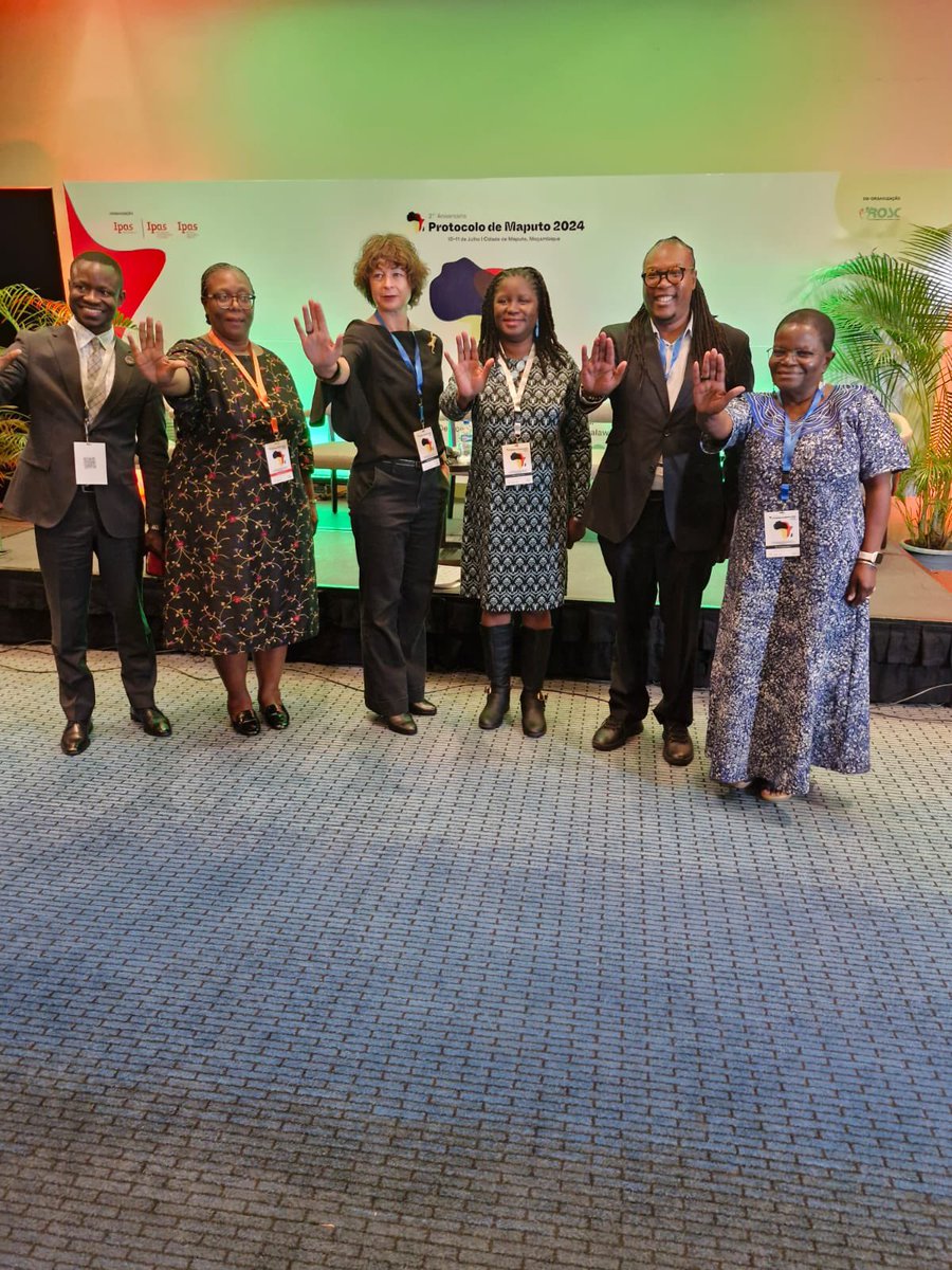 IpasOrg's tweet photo. Ipas country teams from Mozambique, Africa Southern Region, DRC are hosting the 21st Anniversary Conference of the #MaputoProtocol in Mozambique. The Protocol guarantees extensive rights to African women and girls and includes progressive provisions on among others, #SRHR &amp; GBV. https://t.co/RCRgq28s3w