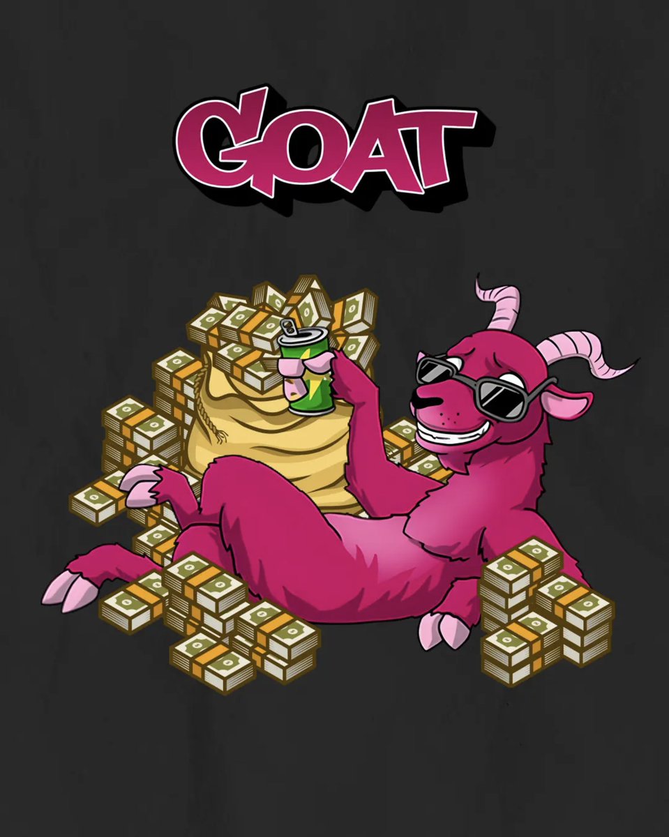 Just finished reading a book on financial planning. Turns out, all you need is a healthy dose of $GOAT belief and a good head-butt for negotiation.