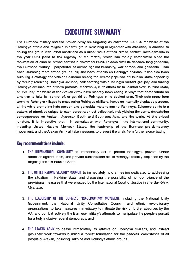 📑REPORT: "Renewed atrocities against Rohingya in Rakhine State, Myanmar"

🔗womenspeacenetwork.org/publications/r…

#Rohingya #Rakhine #Arakan #Myanmar #Burma #WhatHappeninginMyanmar