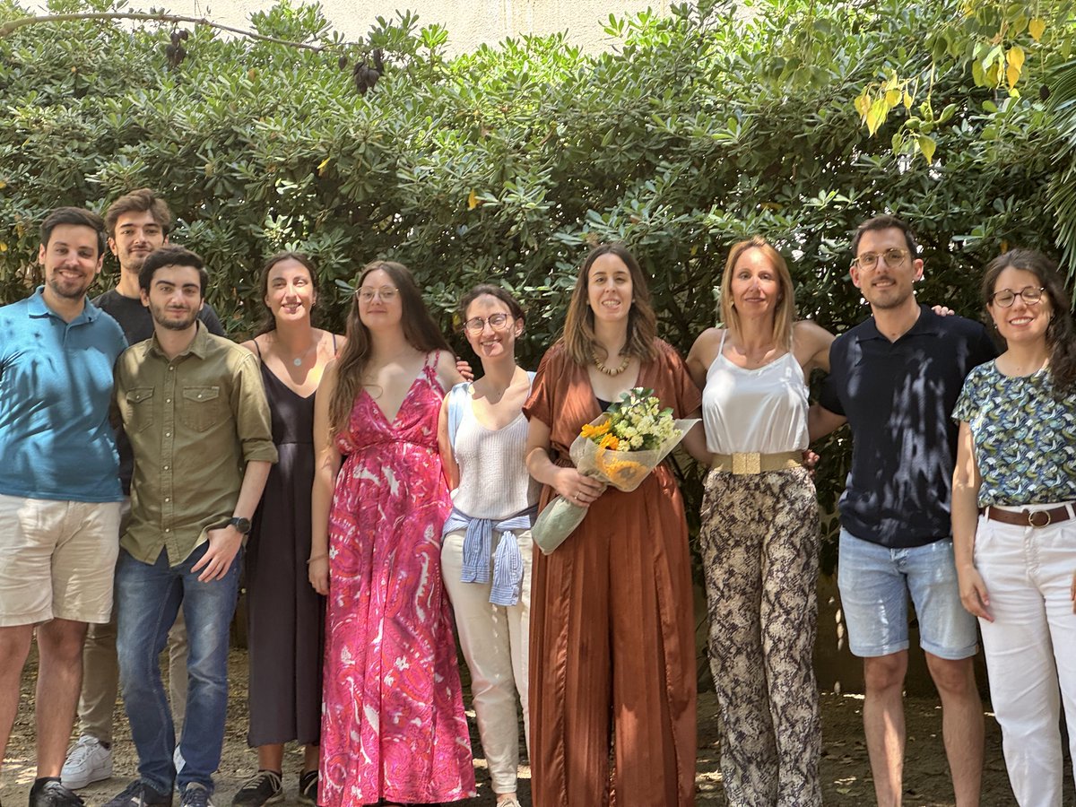 Laure Tomás (he/him) (@lauretomas) on Twitter photo New Doctor from <a href="/JavierreLab/">Javierre_Lab</a>!! Congrats to <a href="/Monica_CabreraP/">Mónica Cabrera-Pasadas</a>!! A long road that ended in an amazing defence! Proud PhD Twin! 😍 New Doctor from <a href="/JavierreLab/">Javierre_Lab</a>!! Congrats to <a href="/Monica_CabreraP/">Mónica Cabrera-Pasadas</a>!! A long road that ended in an amazing defence! Proud PhD Twin! 😍